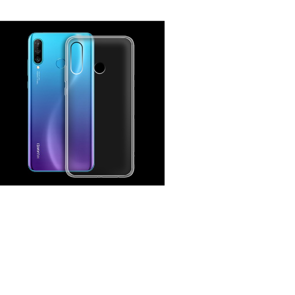 Ốp lưng dẻo trong suốt cao cấp 0.6mm cho điện thoại Huawei P30, Huawei P30 Lite, Huawei P30 Pro