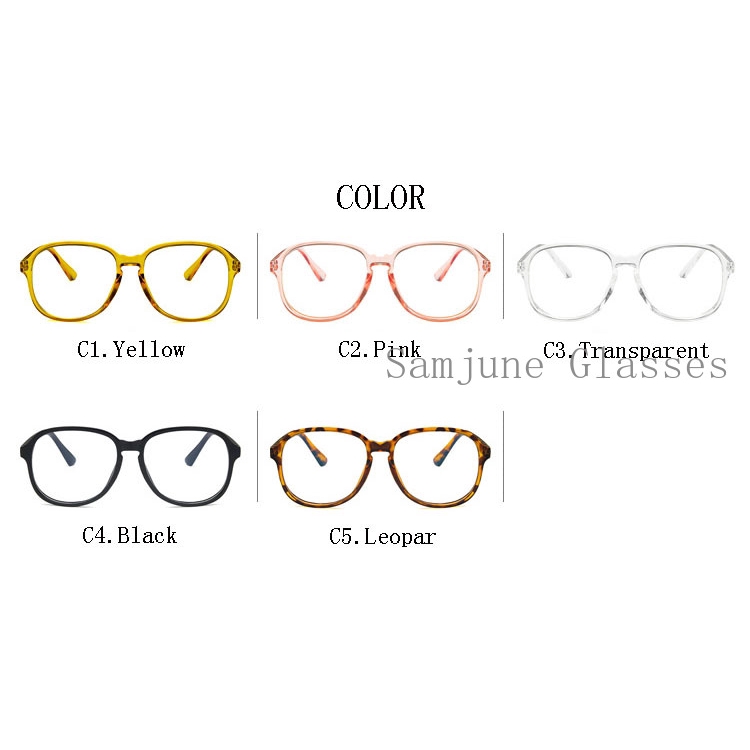 Kính mắt gọng nhựa Unisex phong cách vintage SAMJUNE