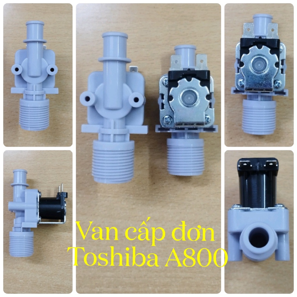 Van điện từ cấp nước máy giặt  - Van cấp đơn máy giặt Samsung, Toshiba, Electrolux, LG, Deawoo, van cấp đa năng