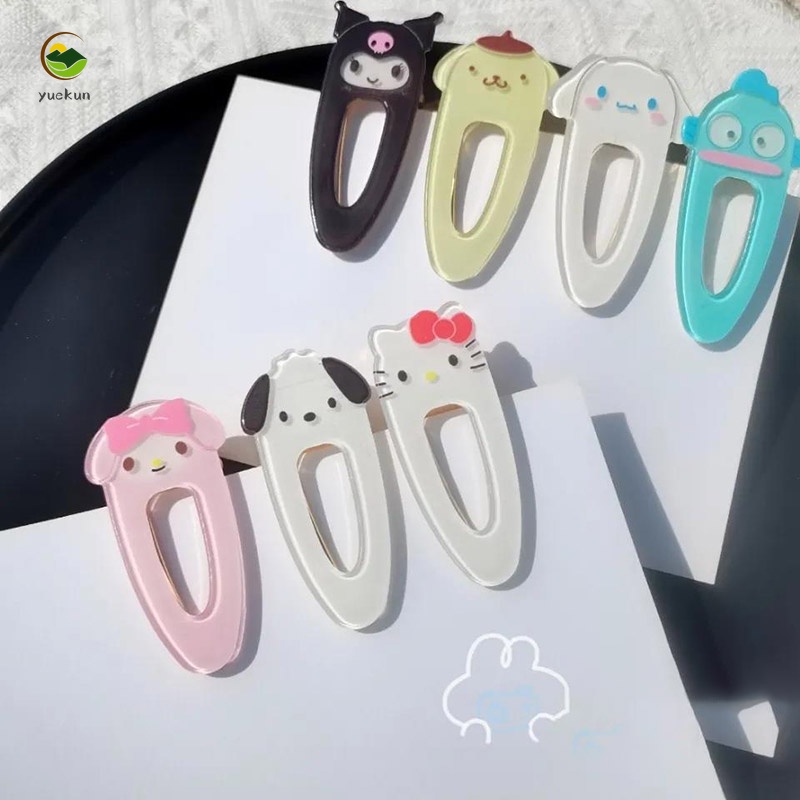 SANRIO Mới Kẹp Tóc Hình Hoạt Hình Đáng Yêu Cho Nữ