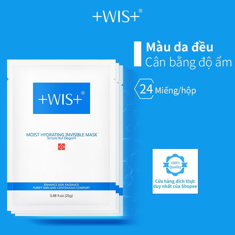 Mặt nạ dưỡng ẩm WIS giúp làm sáng dịu da kiểm soát dầu cho mọi loại da