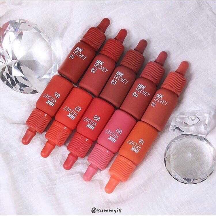 Son Lì PERIPERA INK VELVET PHIÊN BẢN 2019 10 MÀU MỚI