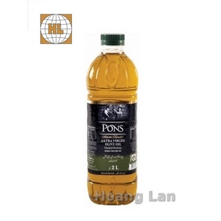 Dầu olive extra virgin pons 2 lít - tây ban nha