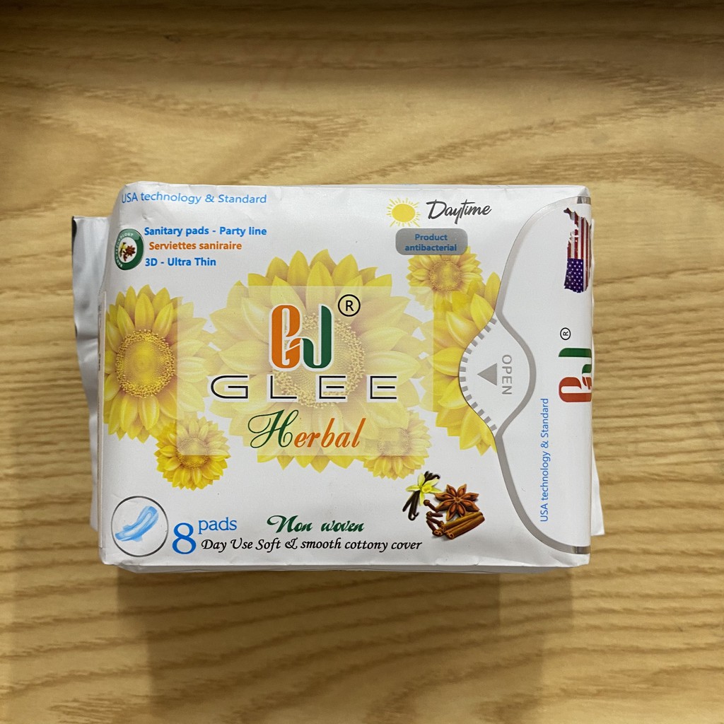 Băng vệ sinh GJ glee thảo dược USA