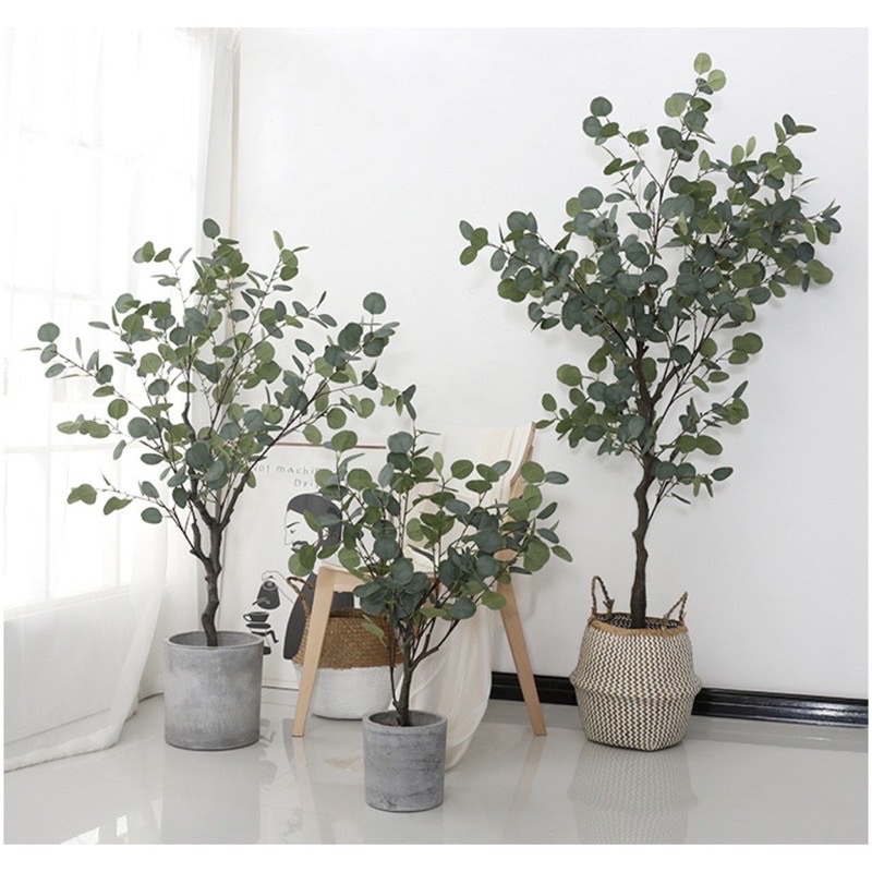 Thân cây nhựa lầm cây giả, decor trang trí nội thất