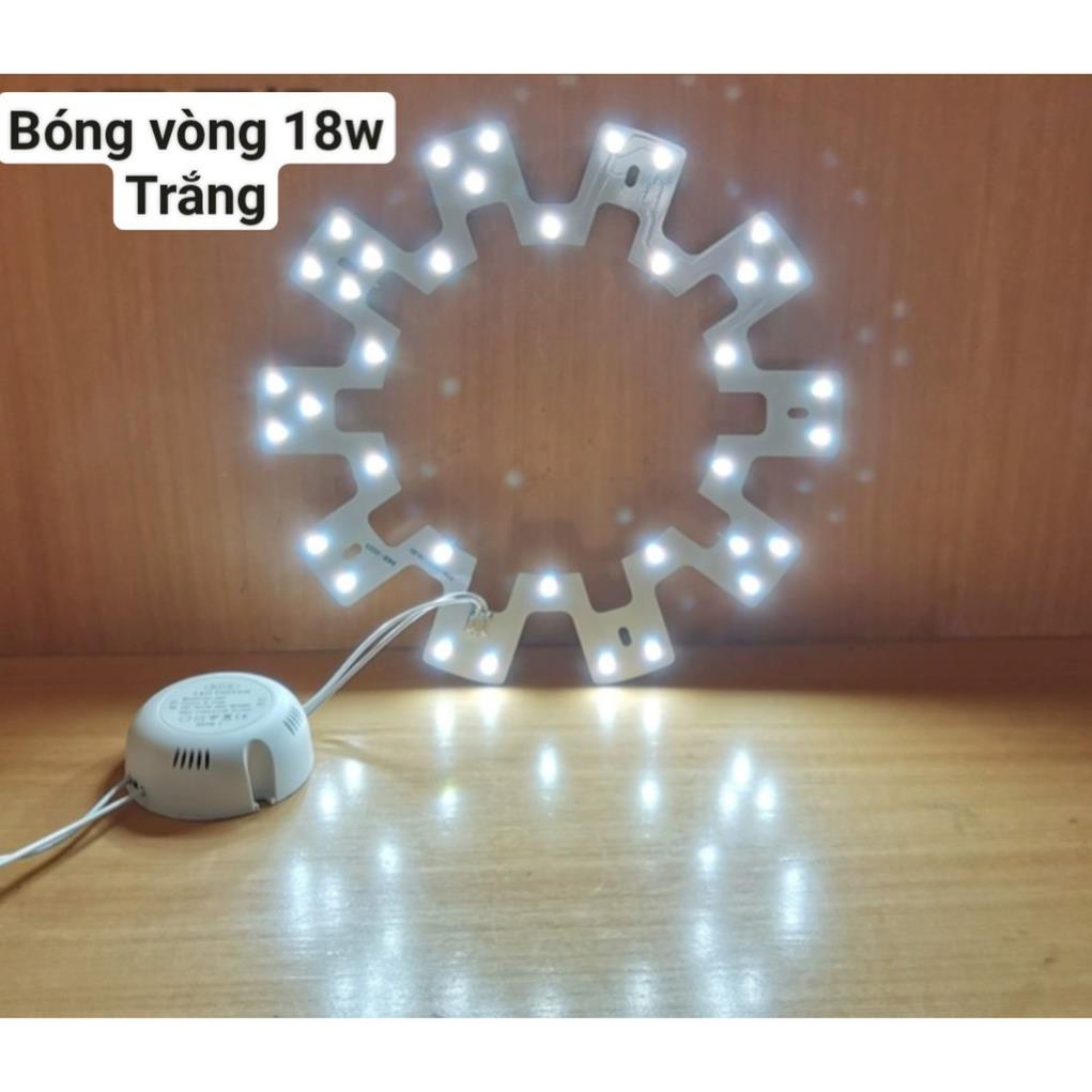 BÓNG VÒNG LED CHO MÂM ỐP TRẦN CÔNG SUẤT 12W-18W SỬ DỤNG THAY THẾ CHO BÓNG HUỲNG QUANG KIỂU CŨ