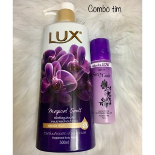 🍒 Combo sữa tắm LUX Magical Spell & Lăn thơm quyến rũ 2X Ustar SexyCode Thailand