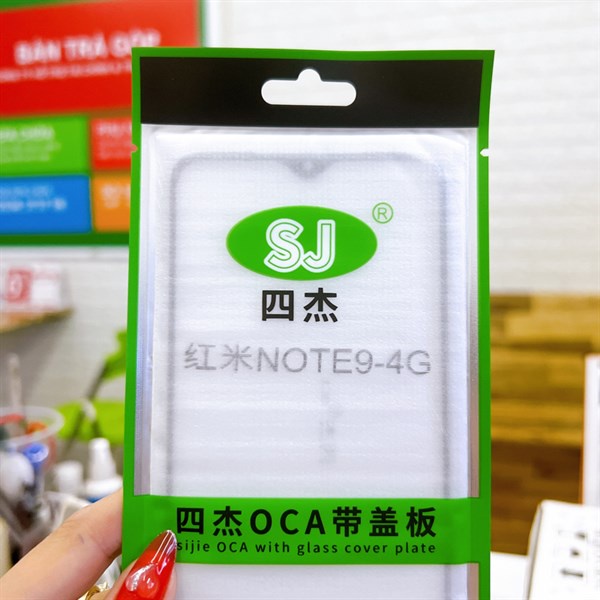 Kính ép OCA SJ Xiaomi Redmi 9T / Poco M3 / Redmi Note 9 4G