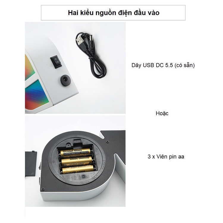 Đèn Để Bàn USB Chữ LOVE trang trí set up phòng con gái, bàn làm việc, chơi game, đèn ngủ, cầu hôn siêu đẹp.