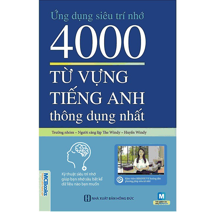 Sách - Ứng Dụng Siêu Trí Nhớ 4000 Từ Vựng Tiếng Anh Thông Dụng Nhất