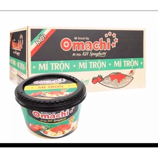 Mì omachi trộn kho spaghety tô 105 gam(12 tô)