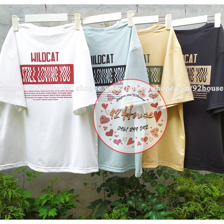 Áo thun tay lỡ unisex mặt mèo dáng rộng / Áo phông nữ phom rộng