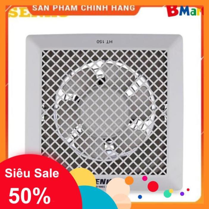 Quạt hút thông gió âm trần 30W Senko HT150 - Hàng chính hãng - Bảo hành 12 tháng  - BM NEW