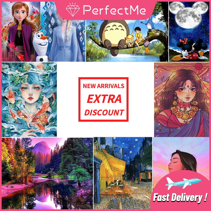 [Hàng Mới về] Tranh đính đá 5D tự làm kích thước 30x40cm