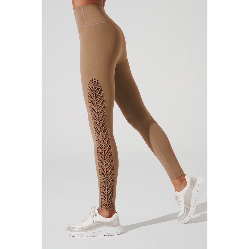 OLABEN Quần tập Yoga Gym lưng cao đan tay J'aisama Hand-Knotted Legging