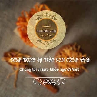 Đông Trùng Hạ Thảo Khô KIM CƯƠNG VÀNG