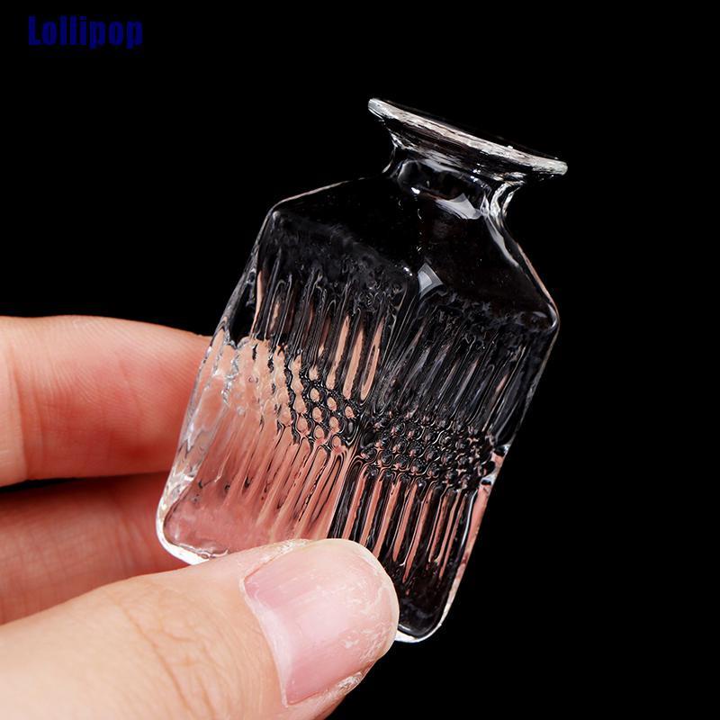 Chậu kính trồng cây mini tỉ lệ 1:12 trang trí nhà búp bê