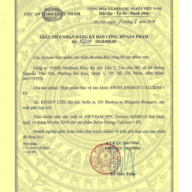 Viên Sủi Bổ Sung Vitamin C, Canxi & Multivitamin Swiss Energy (Tuýp 20 viên) | BigBuy360 - bigbuy360.vn