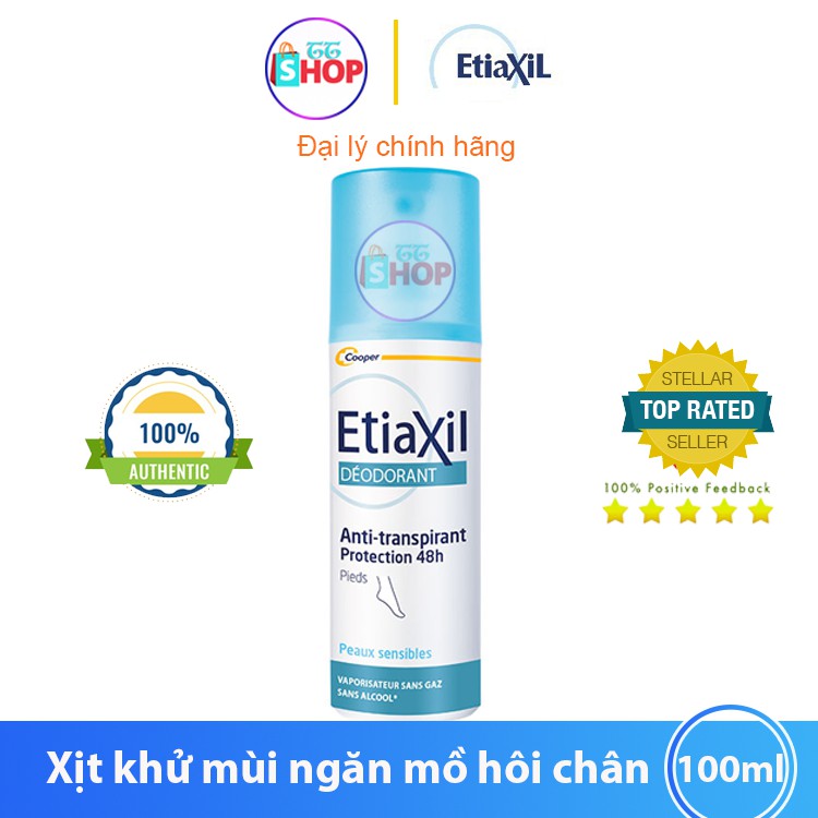 Xịt Khử Mùi Etiaxil khử mùi hôi chân giảm tiết mồ hôi