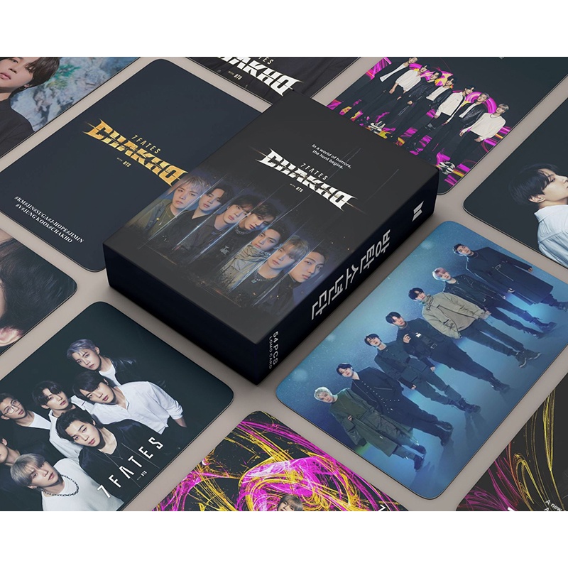 Hộp 54 Ảnh Thẻ Hình Nhóm Nhạc BTS 2022 7FATES CHAKHO