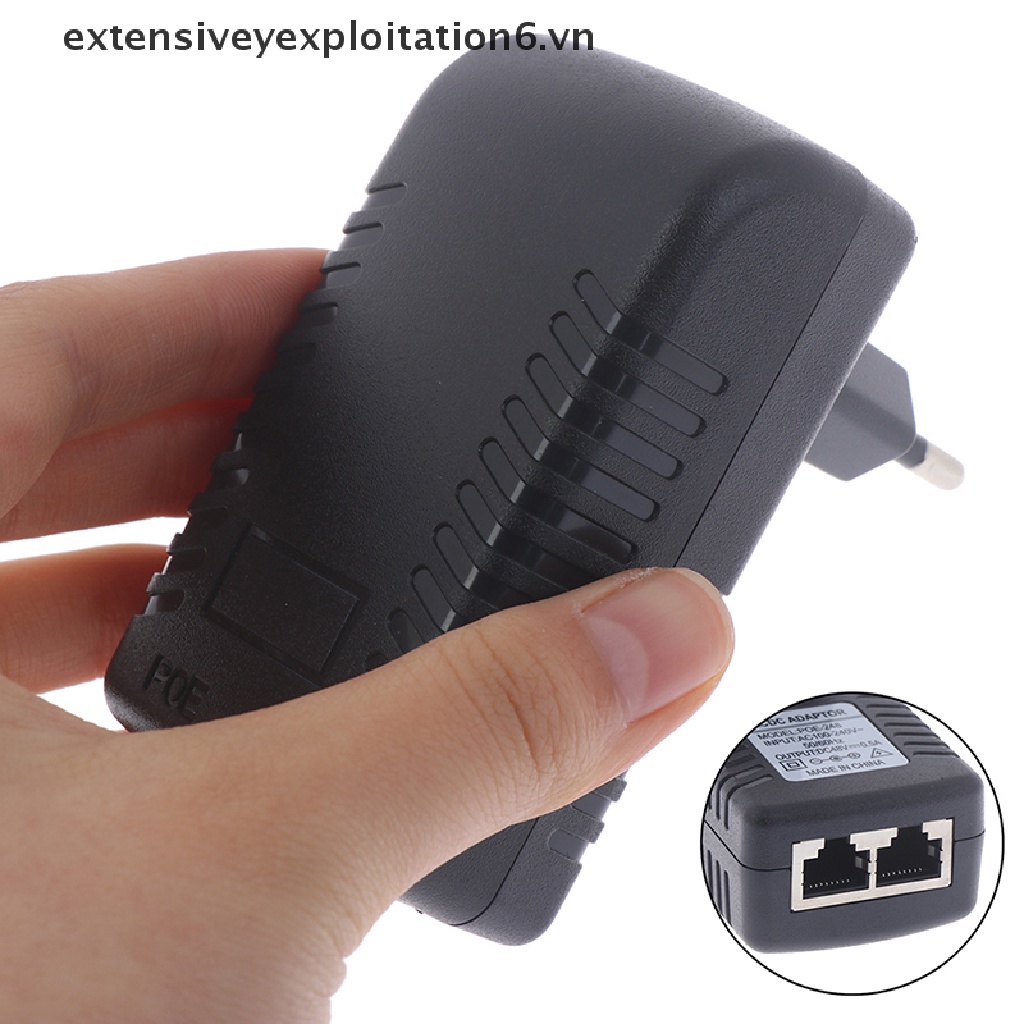 Bộ Nguồn poe E6VN / / 48V 0.5A Cho Điện Thoại / camera