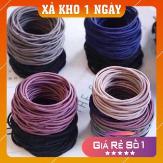 Thun buộc tóc hàn quốc 1k 3 chiếc