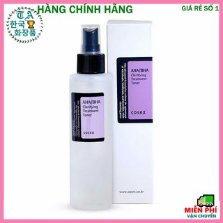 Nước hoa hồng cosrx aha / bha clarifying treatment toner 150ml