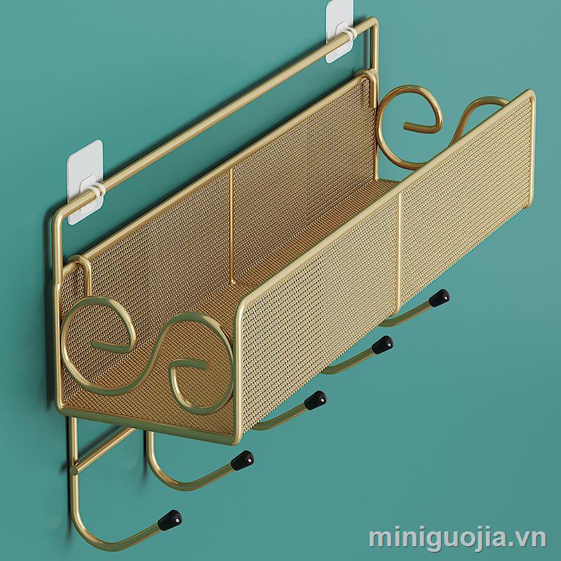 Kệ Đựng Đồ Dùng / Mỹ Phẩm Treo Tường Tiện Dụng Cho Nhà Tắm / Nhà Bếp