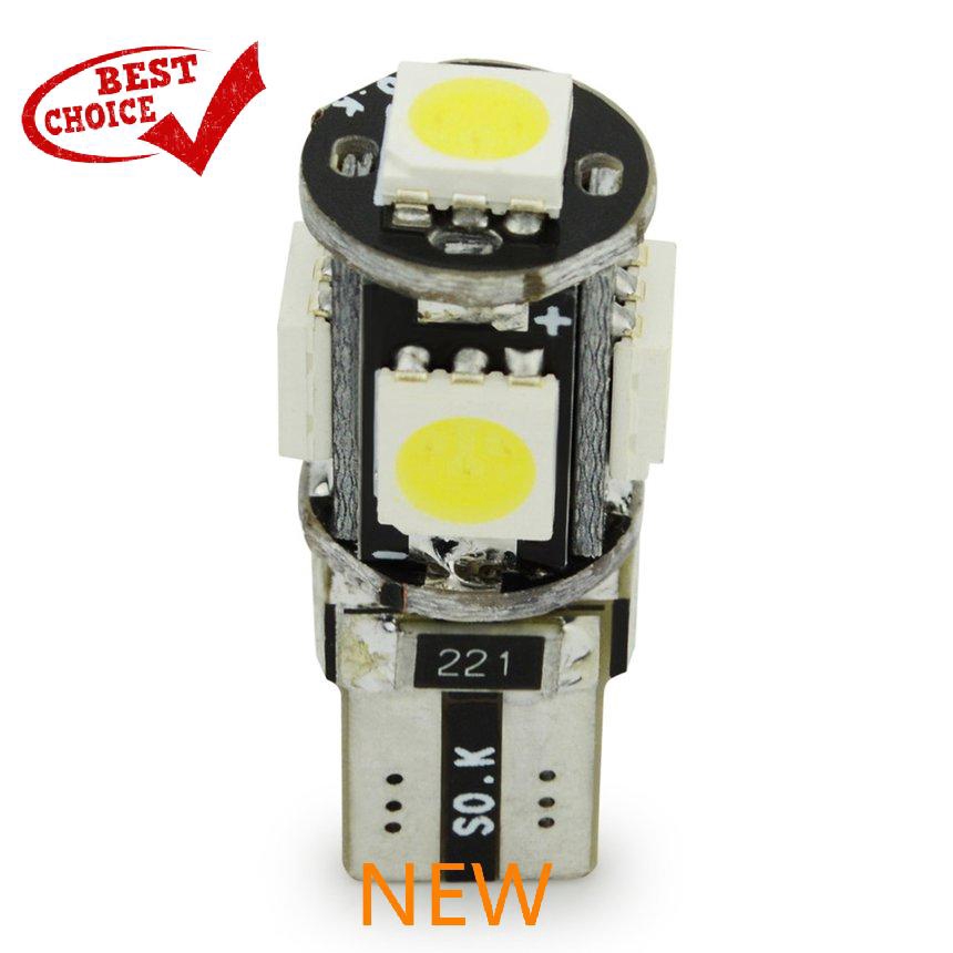 Đèn Led T10 5smd 5050 Cho Xe Hơi Chất Lượng Cao