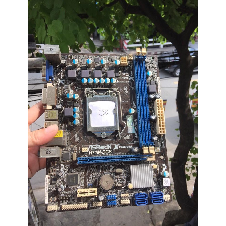 MAINBOARD ASROCK-H71M-DGS