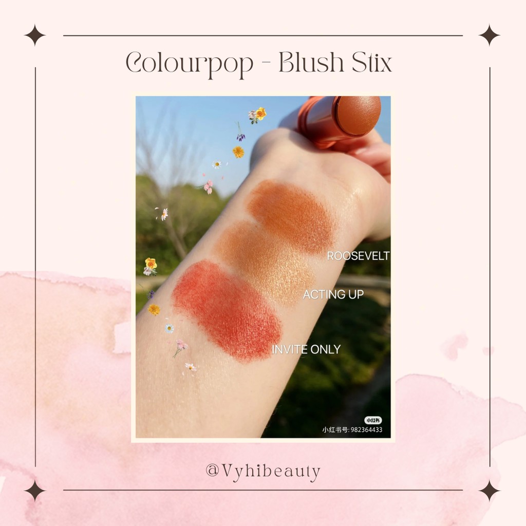 Phấn má Colourpop dạng thỏi Blush Stix