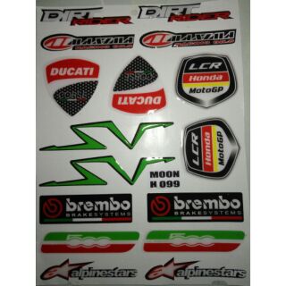 Bộ tem nổi DUCATI Obrembo