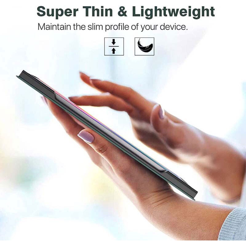 Bao Da Máy Tính Bảng Nắp Lật Nam Châm Siêu Mỏng Cho Samsung Galaxy Tab S6 Lite 10.4 inch 2022 2020  Ốp