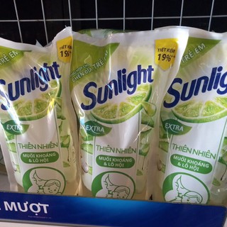 NƯỚC RỬA CHÉN SUNLIGHT THIÊN NHIÊN TÚI 750G