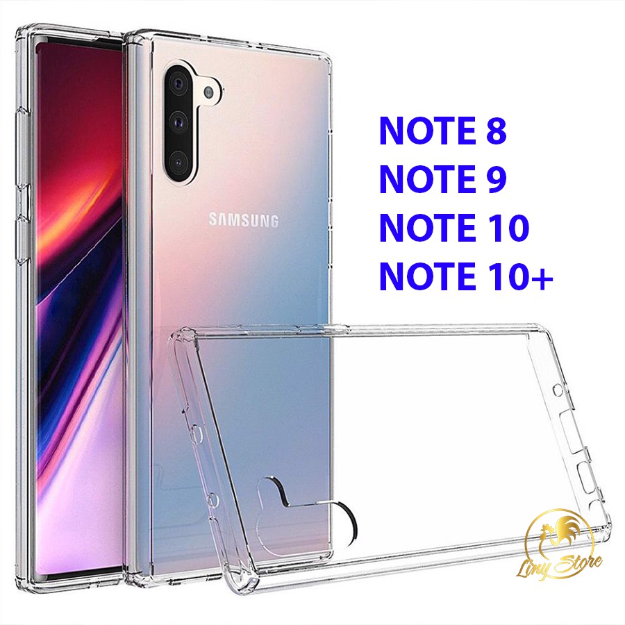 Ốp điện thoại trong suốt cho Samsung Galaxy Note 8 Note 9 Note 10 Note 10 Plus chống sốc không  | BigBuy360 - bigbuy360.vn