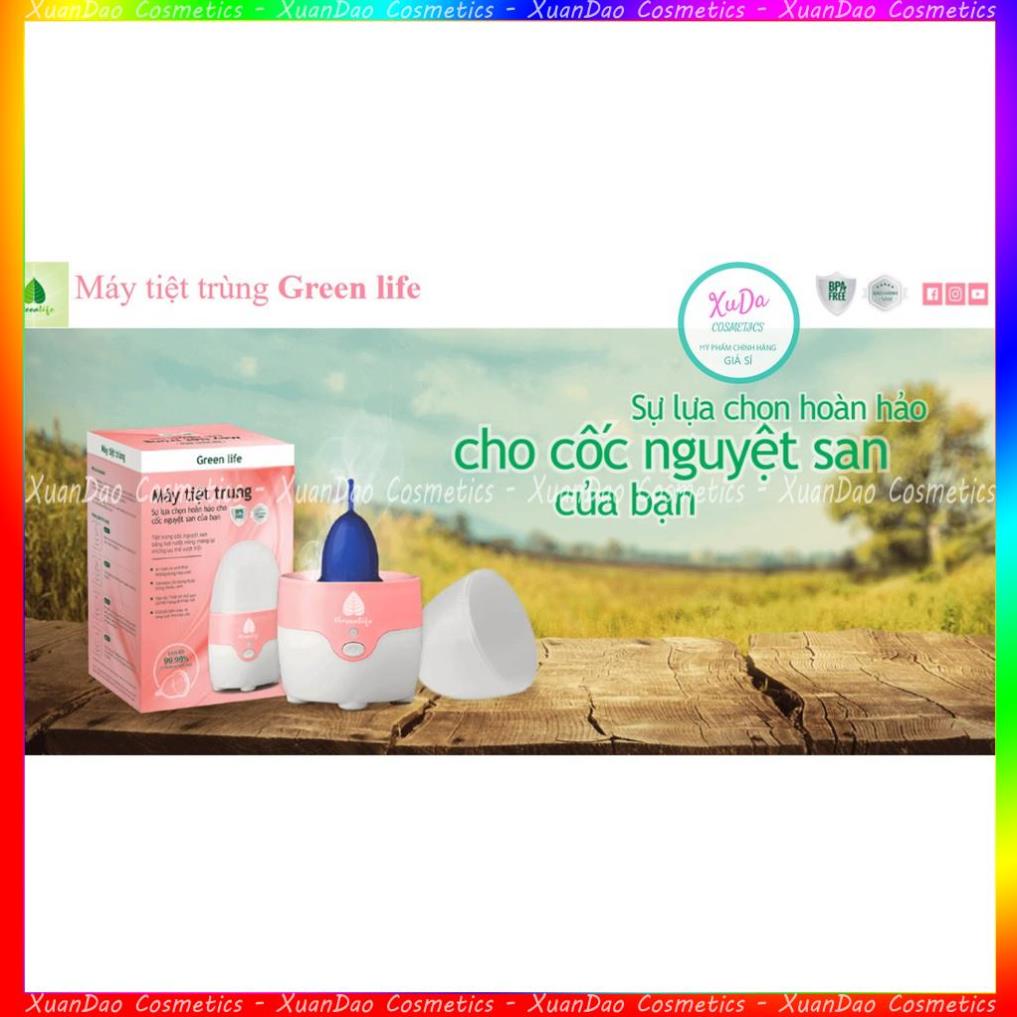 [Deal Sốc] Máy tiệt trùng cốc nguyệt san máy tiệt trùng greenlife chính hãng