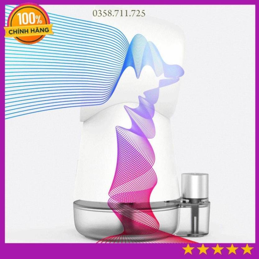 Máy phun sương ion âm trung hòa bụi không khí, máy xông tinh dầu có đèn ngủ hiện đại