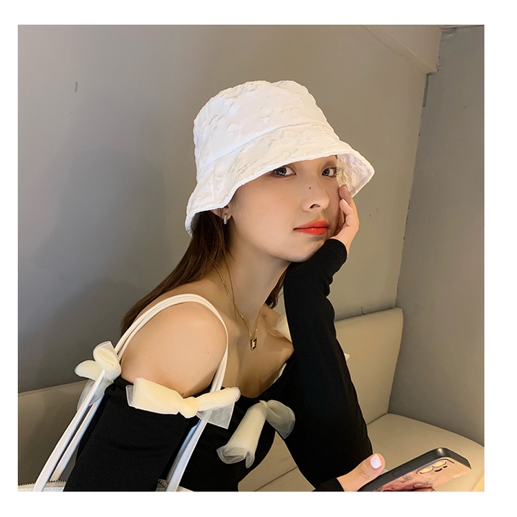 [SẴN]- Mũ nón bucket vải xô họa tiết hoa chống nắng phong cách Ulzzang (M68)
