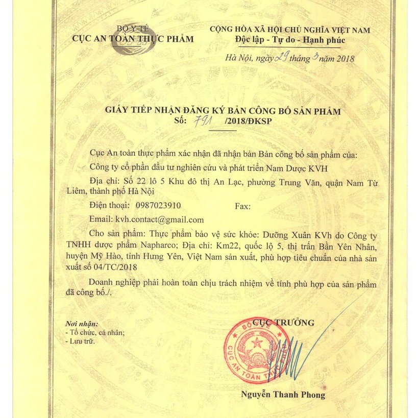 DƯỠNG XUÂN KVH _ TĂNG NỘI TIẾT TỐ NỮ | BigBuy360 - bigbuy360.vn