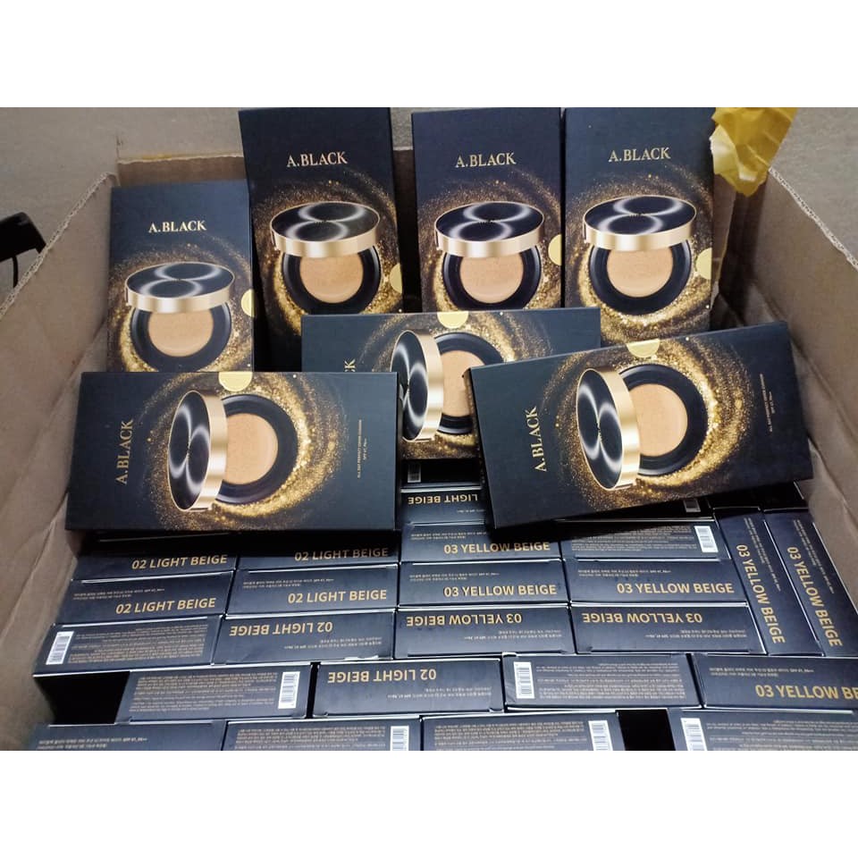 Set Phấn Nước A.BLACK All Day Perfect Cover Cushion Spf47,PA++ | BigBuy360 - bigbuy360.vn