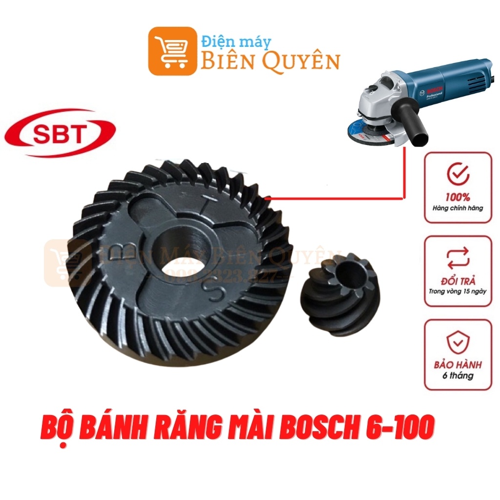 Bánh Răng Máy Mài BOSCH 6-100 Bộ Nhông Máy Mài Loại Sịn Hàng SBT JAPAN