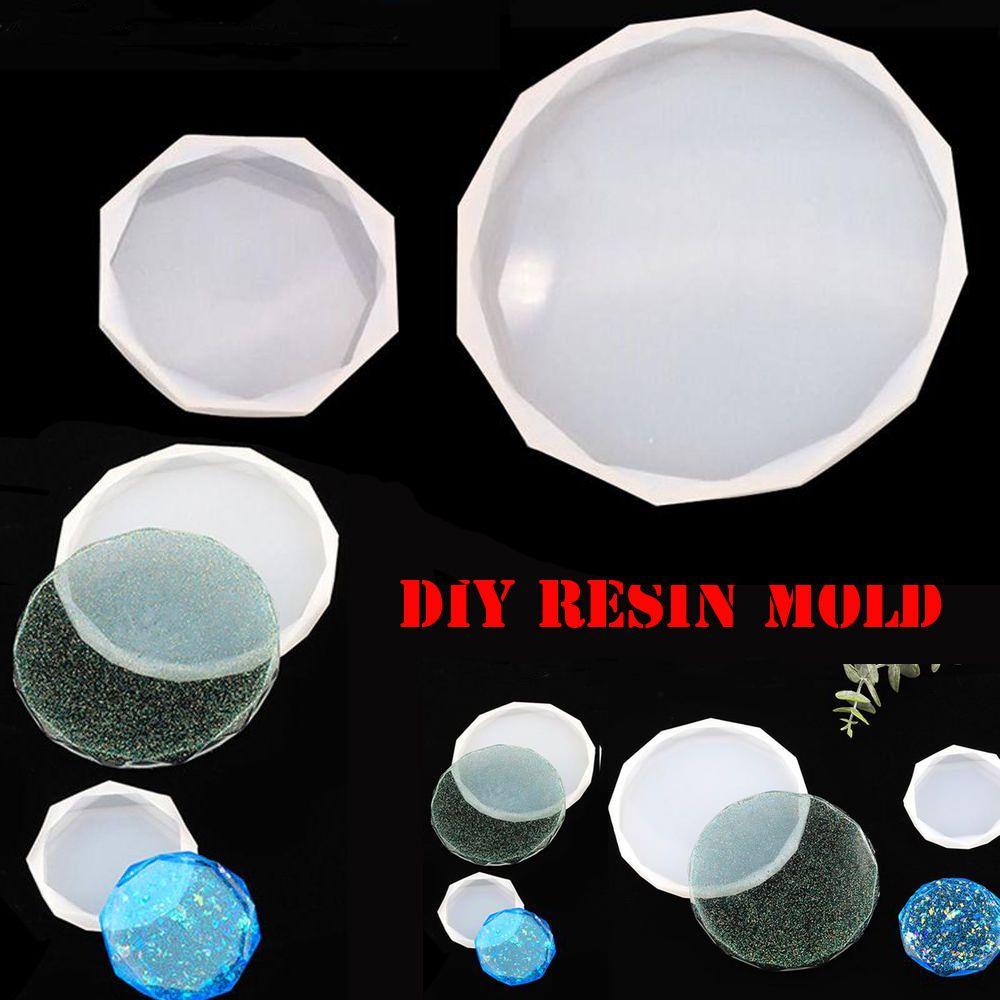 JONYE Khuôn Làm Trang Sức Hình Tròn Bằng Resin Epoxy UV