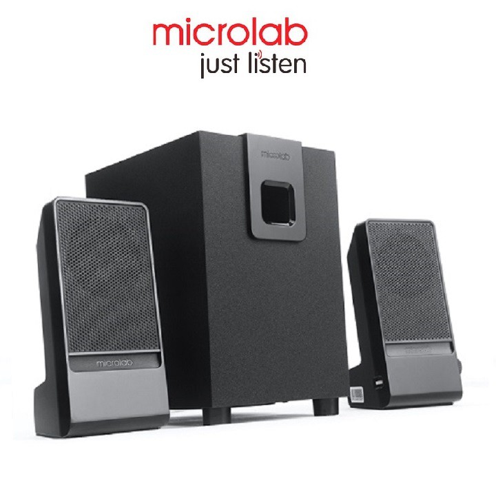 Loa Vi Tính Âm Thanh Chất Lượng MICROLAB M100 2.1 Hàng Chính Hãng