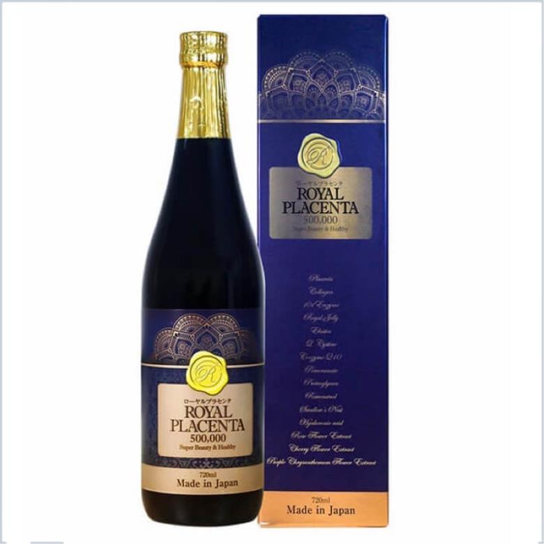 Nước uống nhau thai Royal Placenta 600000mg Nhật Bản 720ml