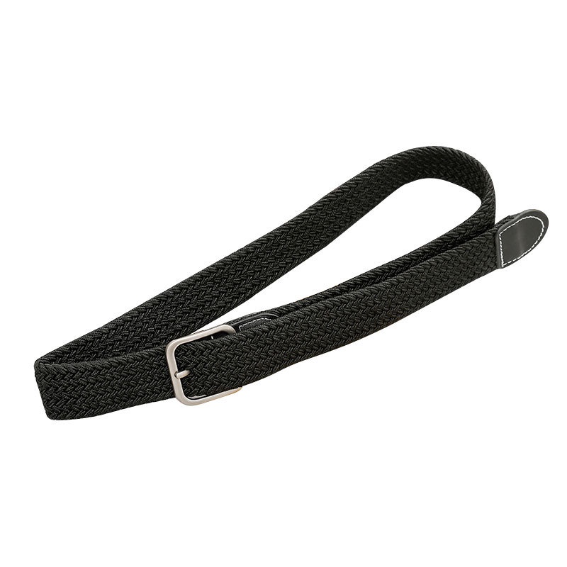 Thắt Lưng Vải Canvas Dệt Khóa Vuông Đơn Giản Có Thể Điều Chỉnh Thời Trang Unisex