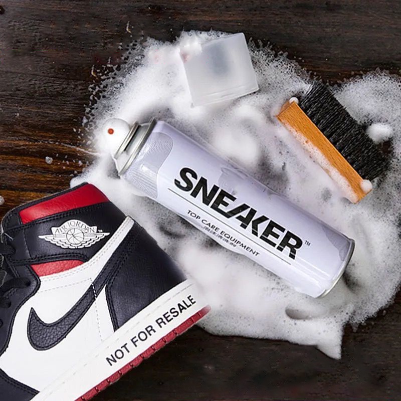 Chai xịt tạo bọt vệ sinh giày sneaker cao cấp - giặt giày khô giày thể thao