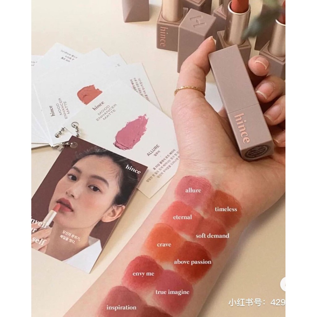 Son Lì - HINCE MOOD ENHANCER MATTE (Có Sẵn)