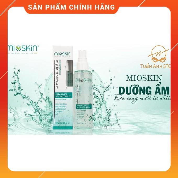 [Bản Nội Địa Hàn] 미오스킨  Xịt Dưỡng Tế Bào Gốc Mio Skin Green Stem Cell Aqua Frozen Mist 5 in 1 Korea