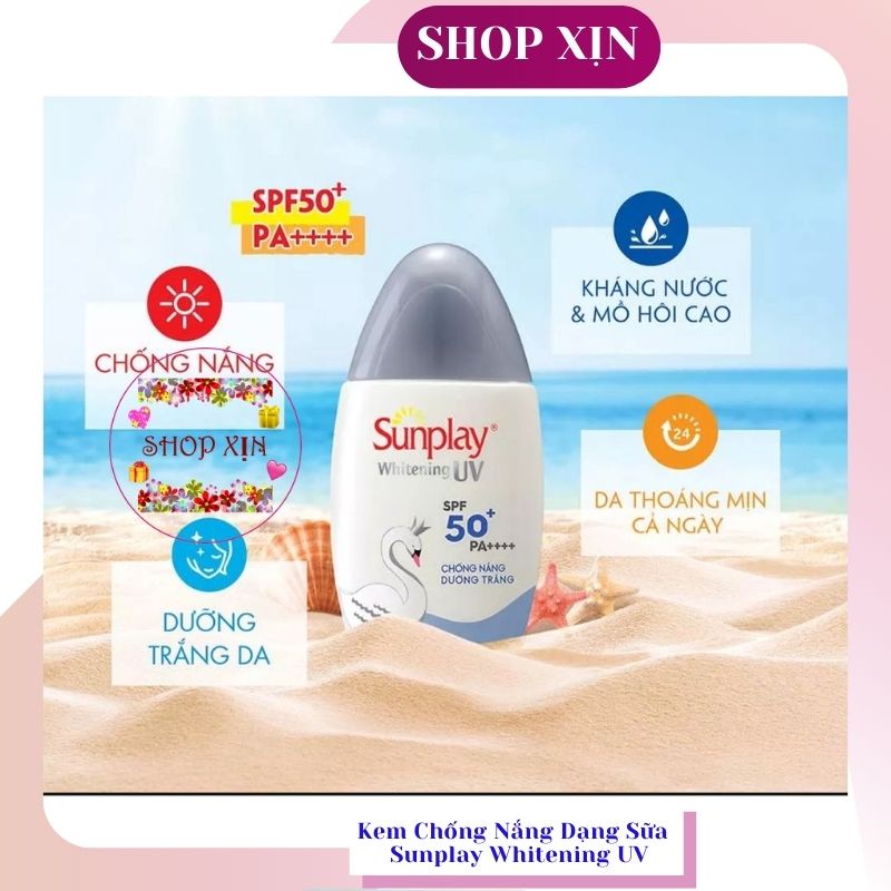 Kem Chống Nắng Sunplay Whitening UV SPF 50+ PA++++ 30g