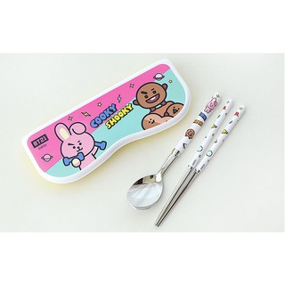 Hộp muỗng đũa cá nhân BT21